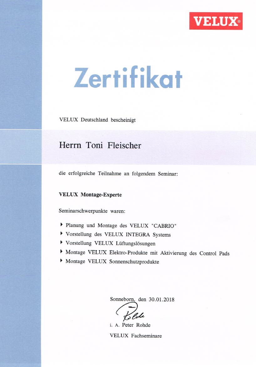 download Zertifikat